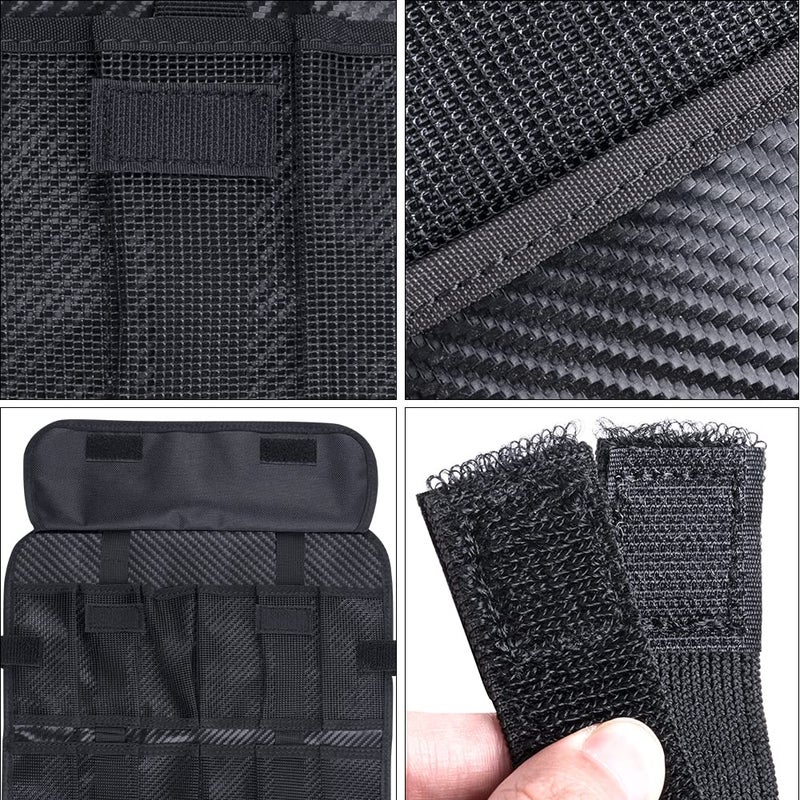 Goture 24 Pockets Internal & External Combination Portable Vertical Jigs Lure Bag Fishing Gear Bag with Nylon Button - 13.39 Inches by 7.87 Inches - Image 3
